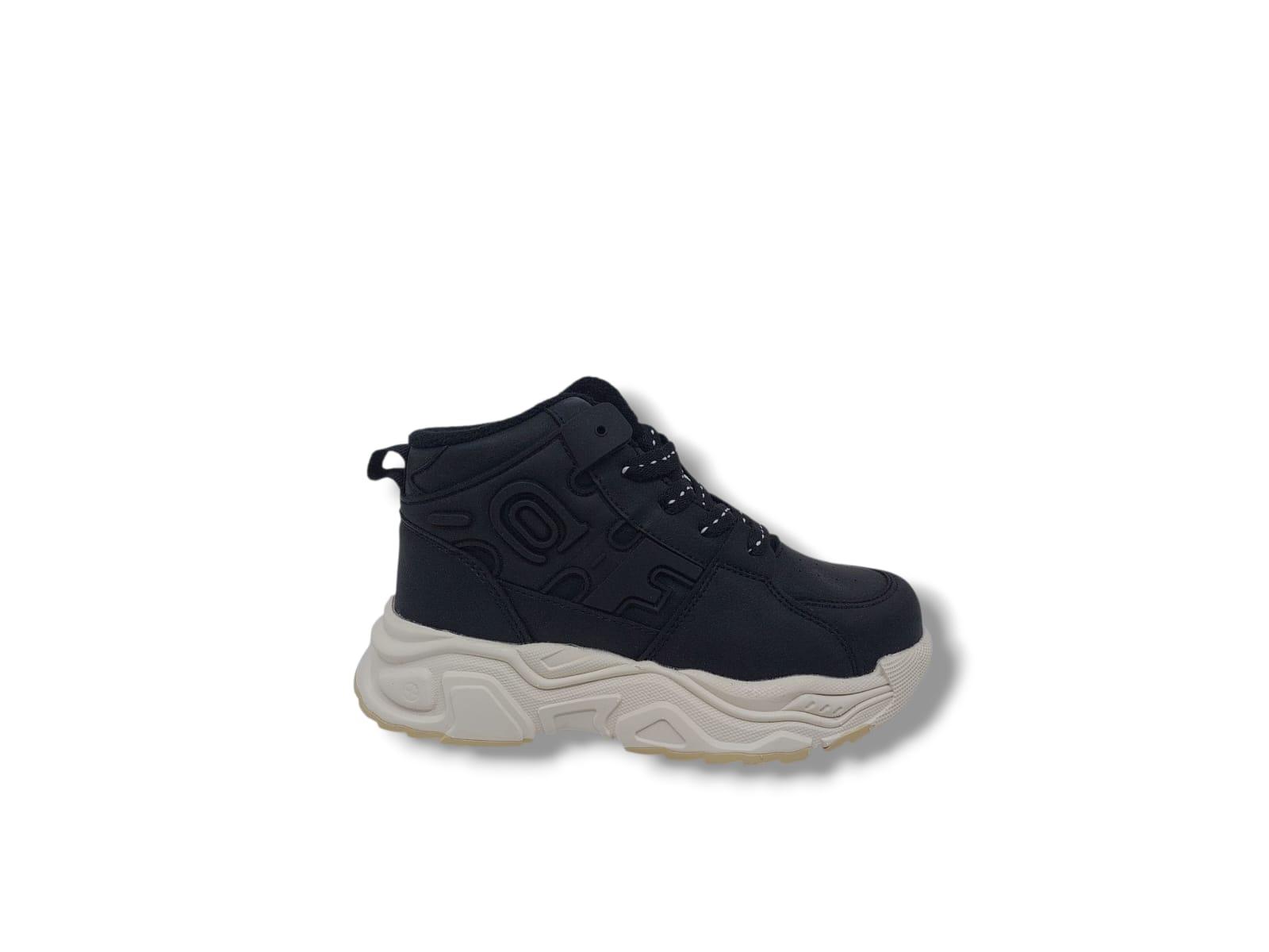 Vicco Milas Çocuk Siyah Kürklü Bot