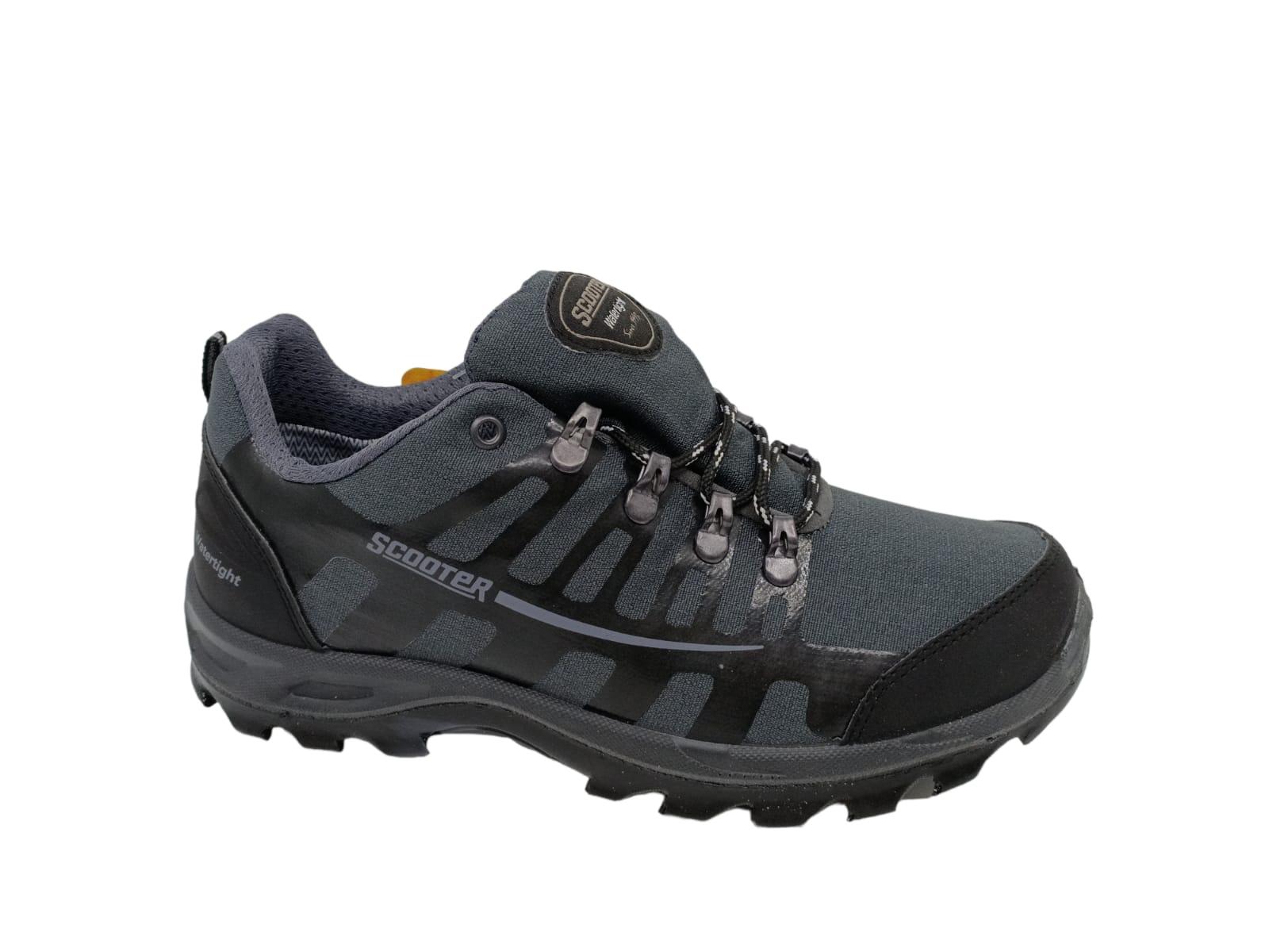 Scooter 5550 Erkek Gri Bağcıklı Su Geçirmez Watertight Ayakkabı