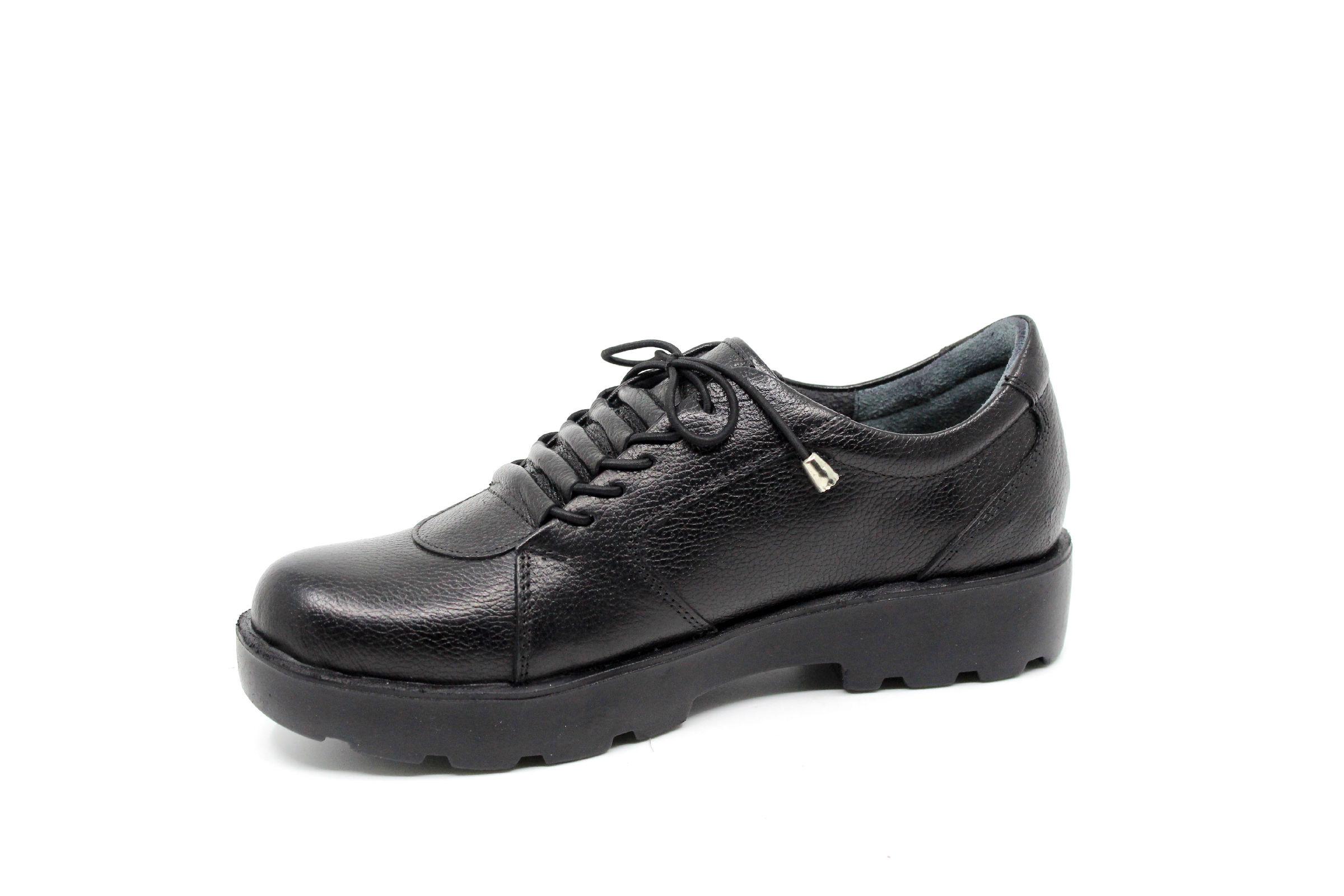 Zerhan 200 Kadın Hakiki Deri Günlük Kullanım Lastik Bağcıklı Komfort Ayakkabı