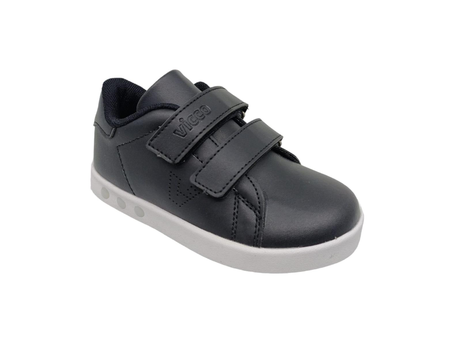Vicco Oyo Çocuk Siyah Işıklı Günlük Spor Ayakkabı 313 B19K. 100