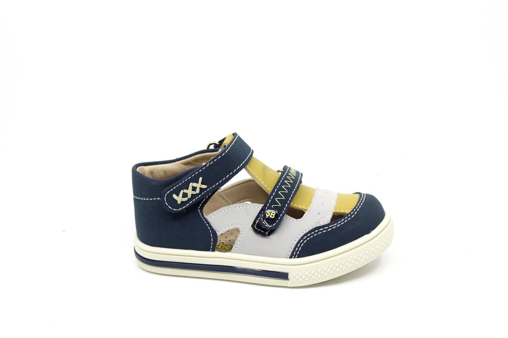 ŞirinBebe 195 Erkek Bebek İlk Adım Bebek Sandalet Ayakkabı