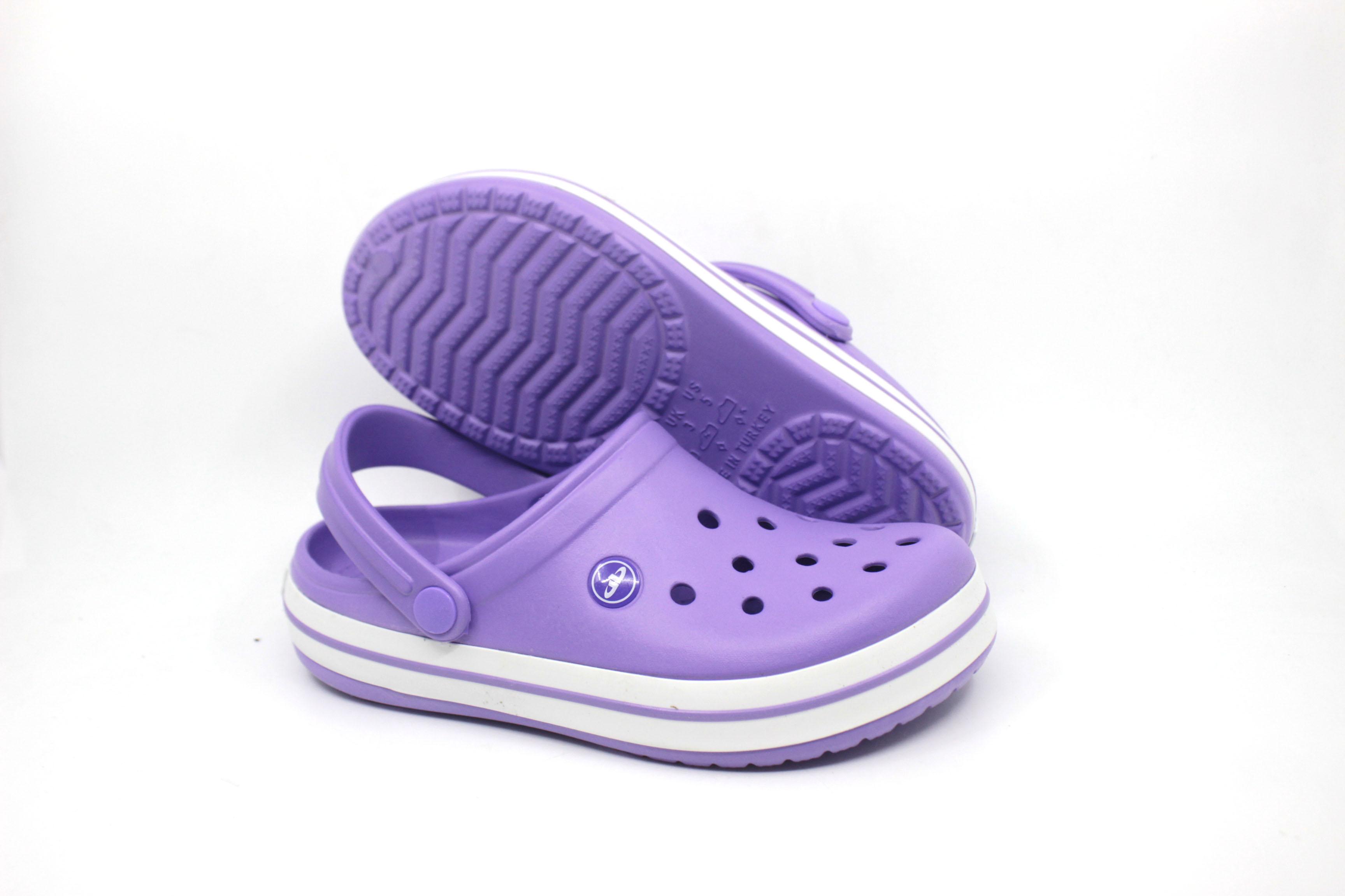 Akınal Bella 195 Lila - Beyaz - Mor Sabo Terlik