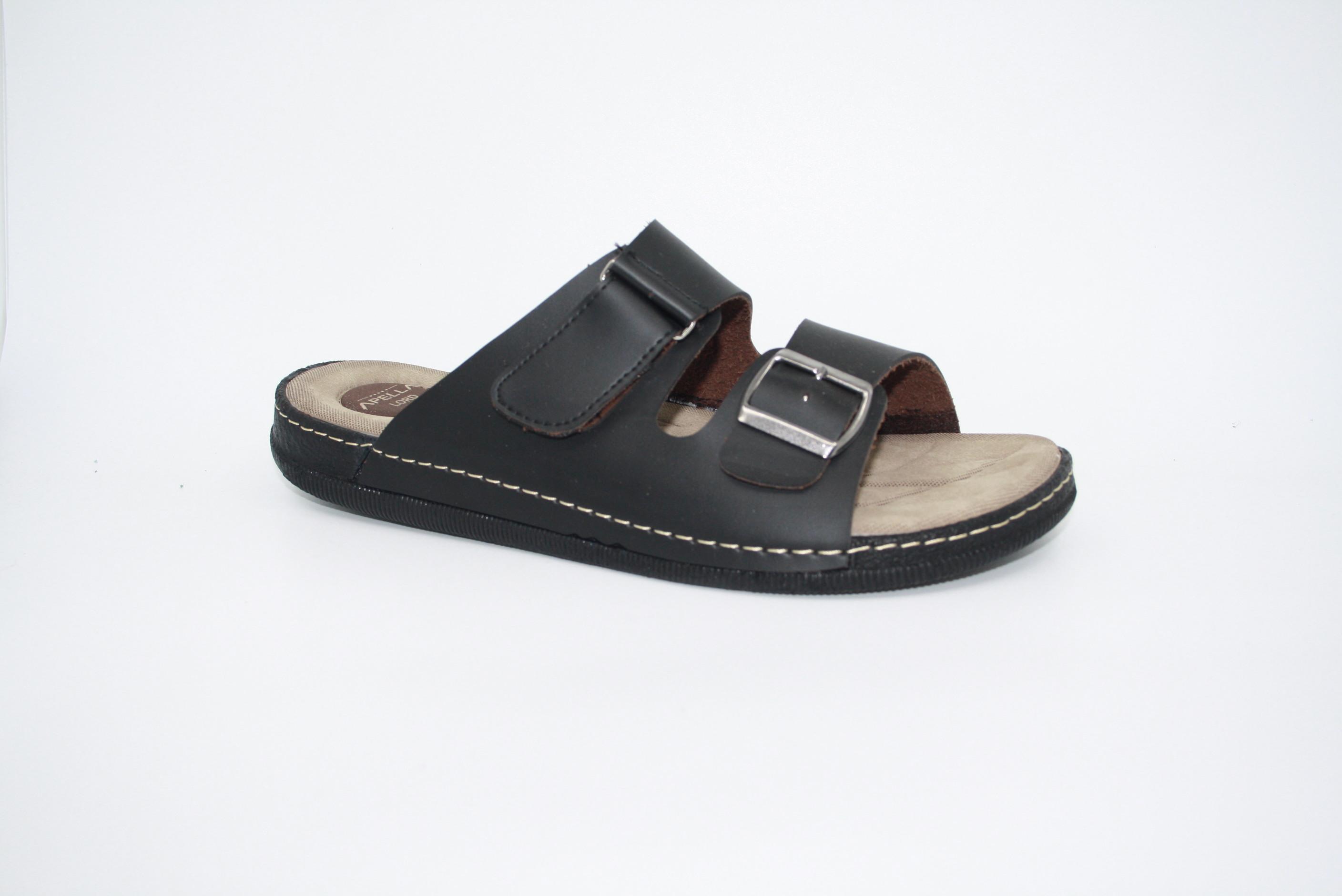 Erkek Cırtlı Tokalı Terlik Apella